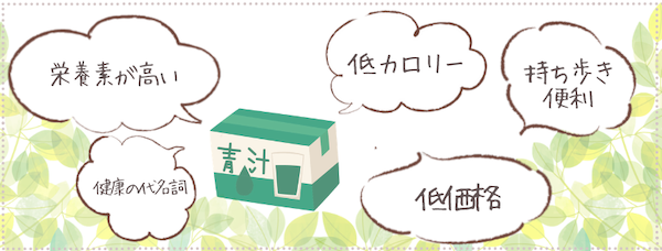 青汁の特徴