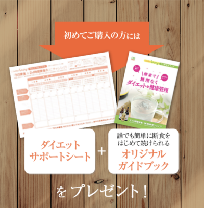 4ダイエットサポートシート＋オリジナルガイドブック
