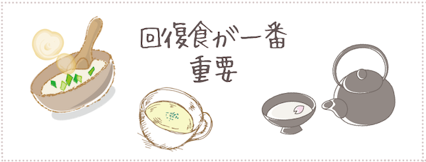回復食のバナー